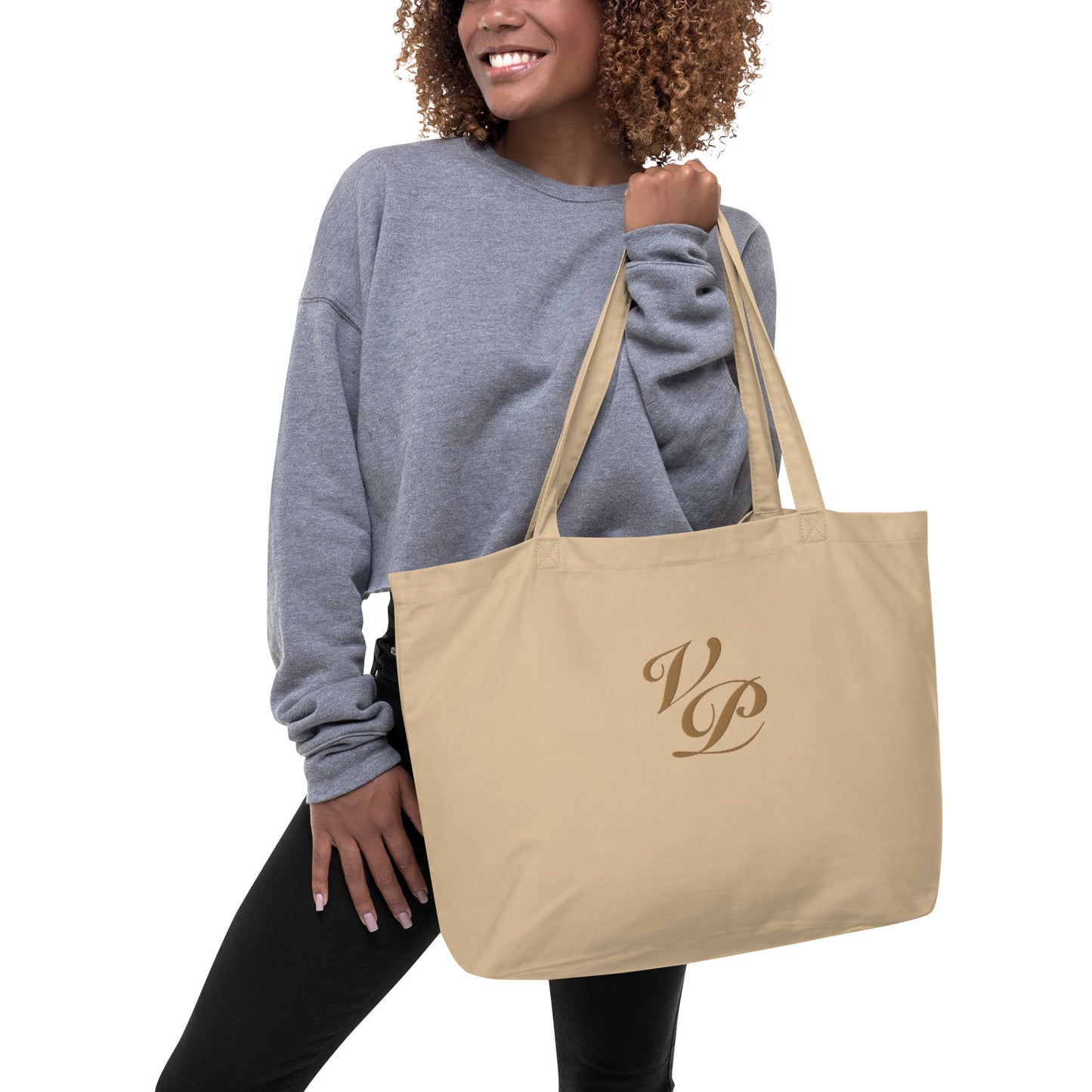 VP Large organic tote bag