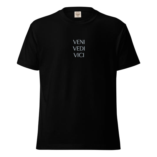 VENI VEDI VICI Unisex Lightweight Cotton T-shirt