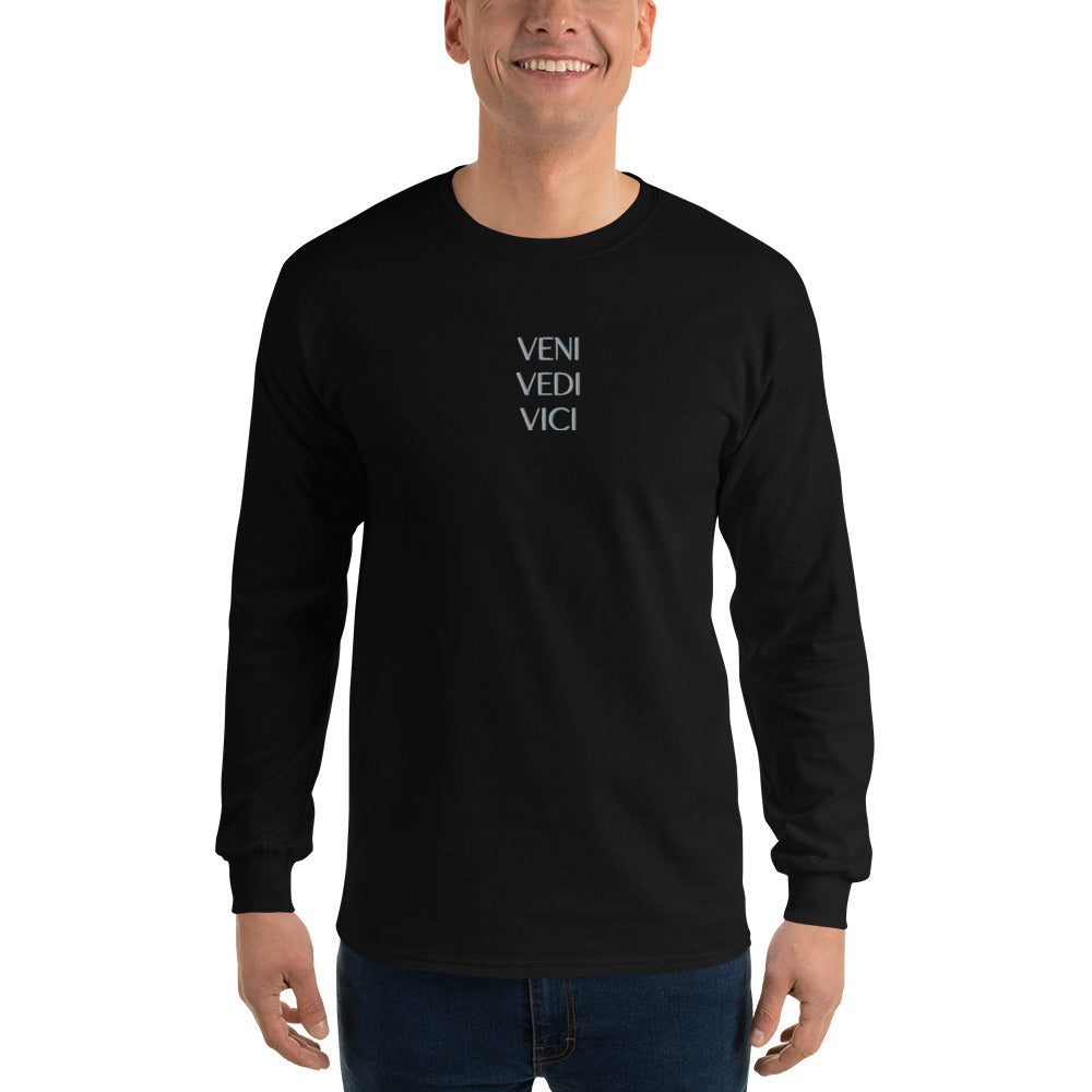 VENI VEDI VICI Men’s Long Sleeve Shirt