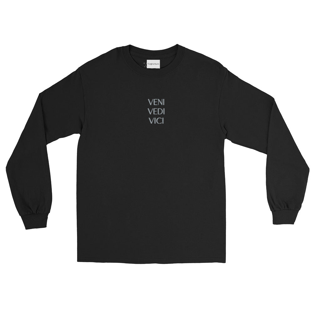 VENI VEDI VICI Men’s Long Sleeve Shirt