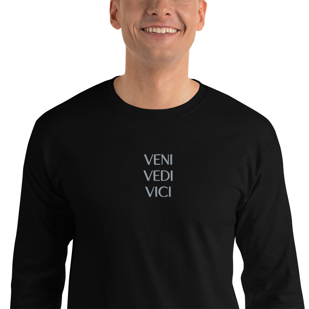 VENI VEDI VICI Men’s Long Sleeve Shirt