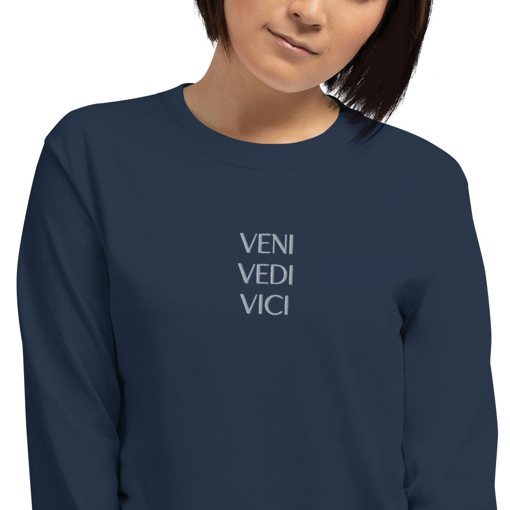 VENI VEDI VICI Women’s Long Sleeve Shirt