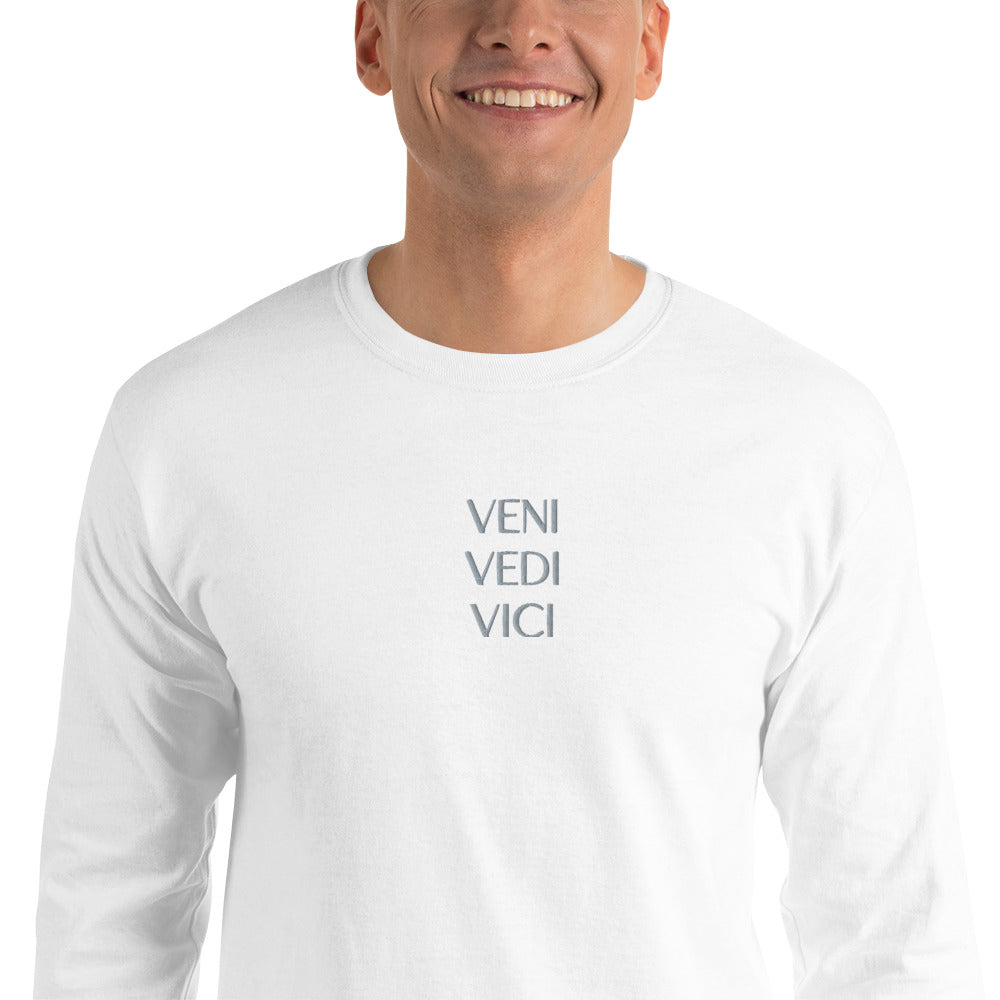 VENI VEDI VICI Men’s Long Sleeve Shirt