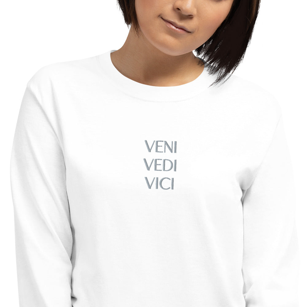 VENI VEDI VICI Women’s Long Sleeve Shirt