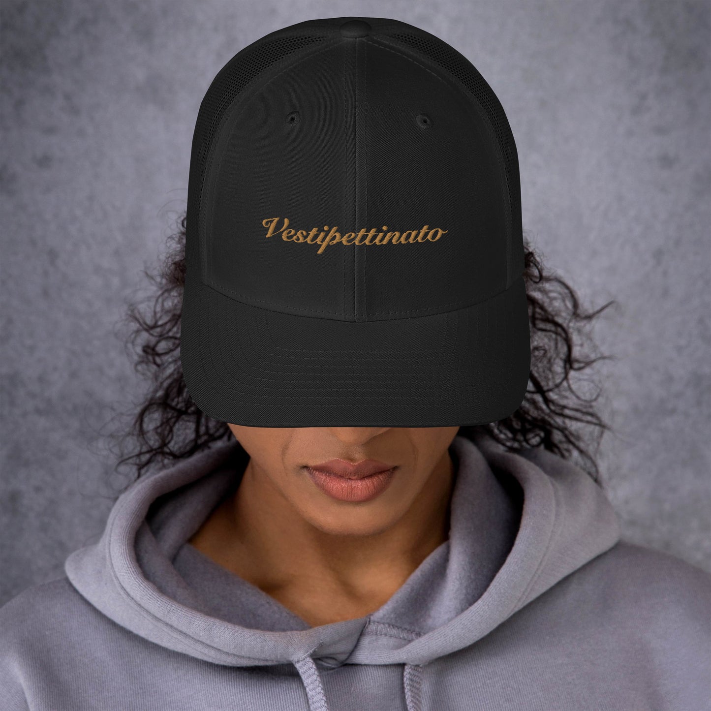 Vestipettinato Logo Mesh Cap