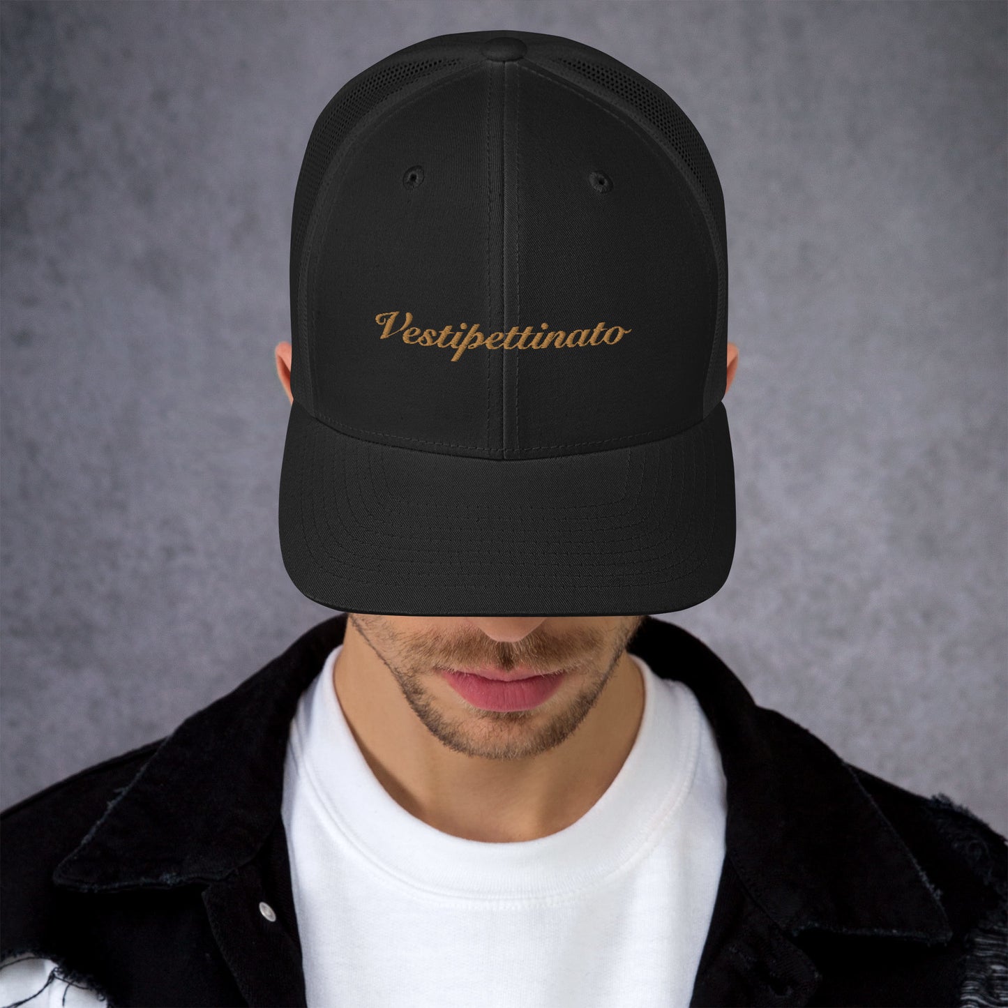 Vestipettinato Logo Mesh Cap