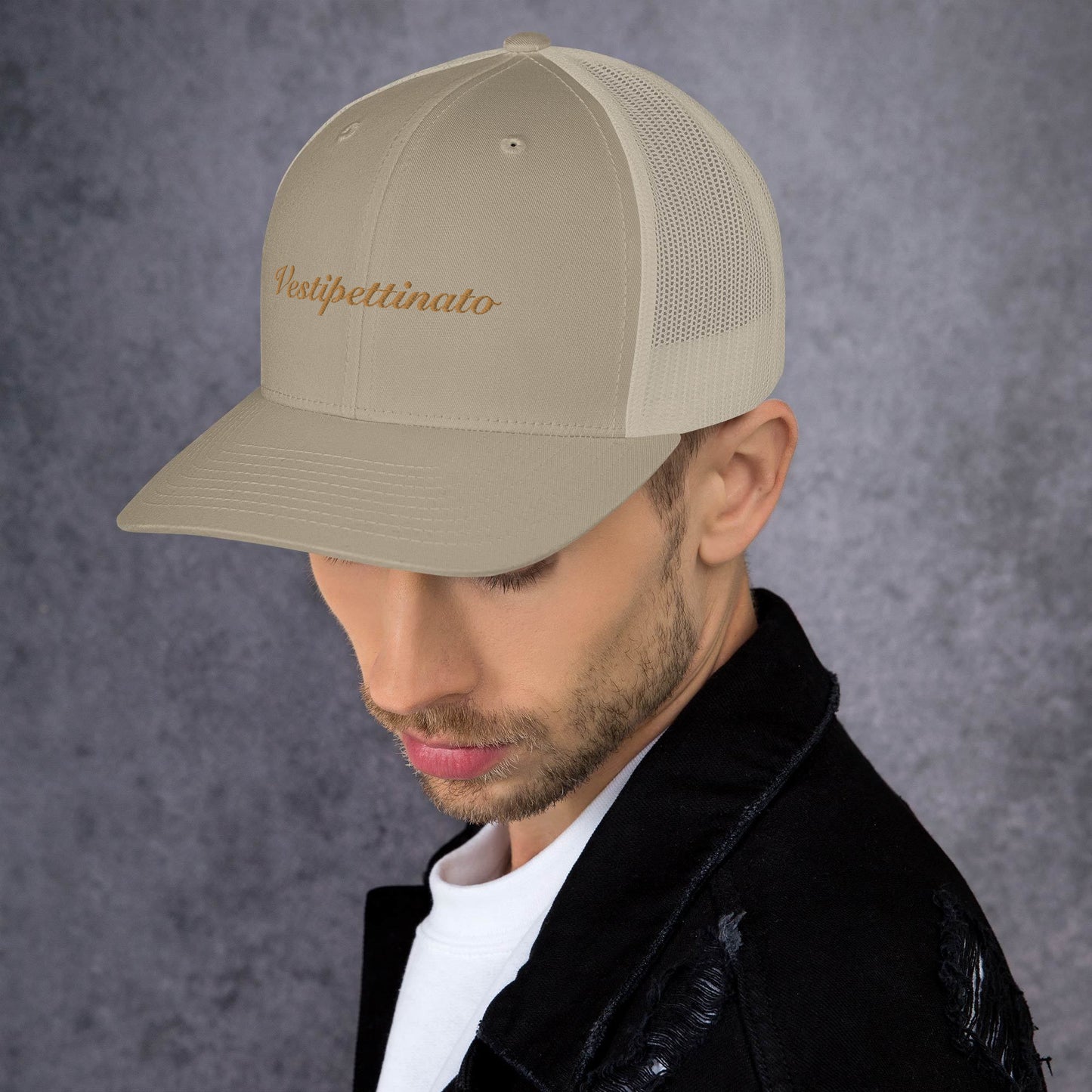 Vestipettinato Logo Mesh Cap