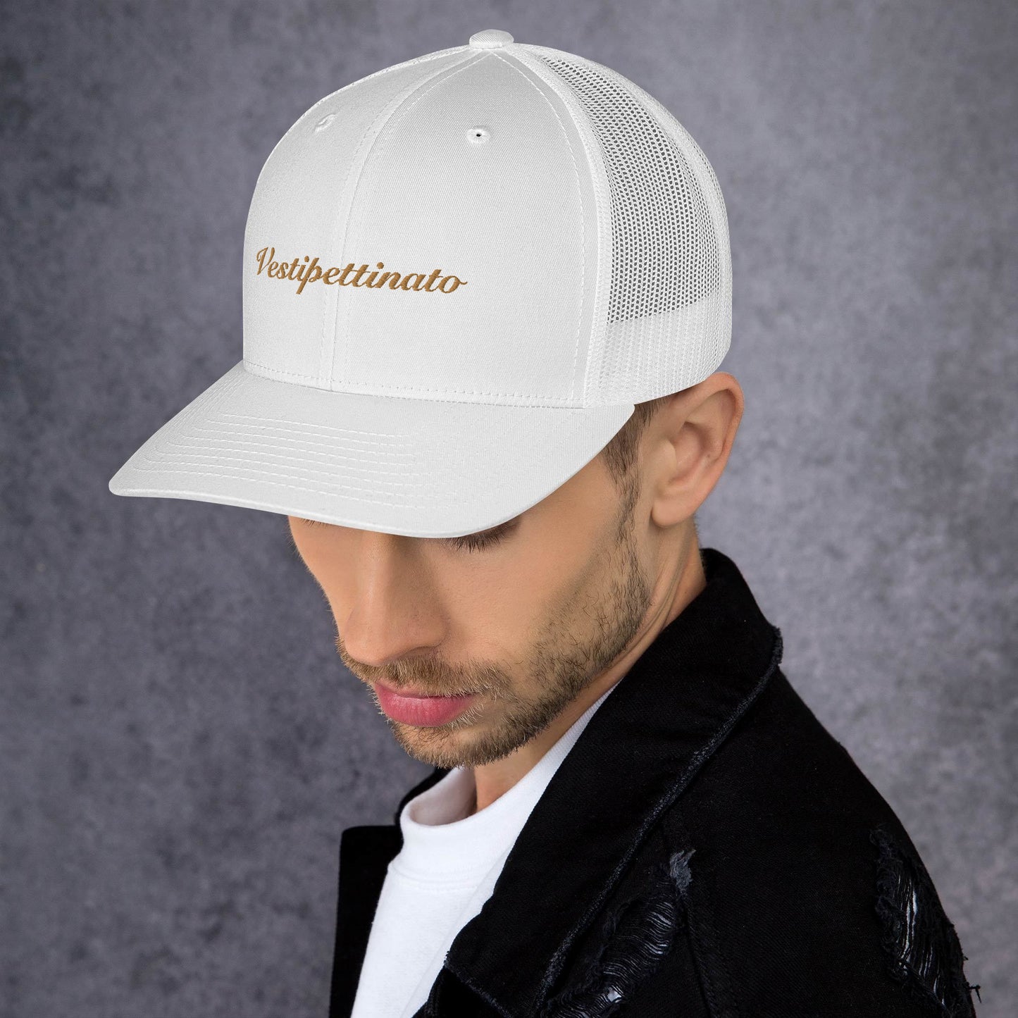 Vestipettinato Logo Mesh Cap