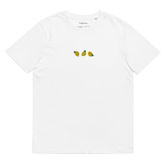 Three Lemon Unisex Organic Cotton T-shirt