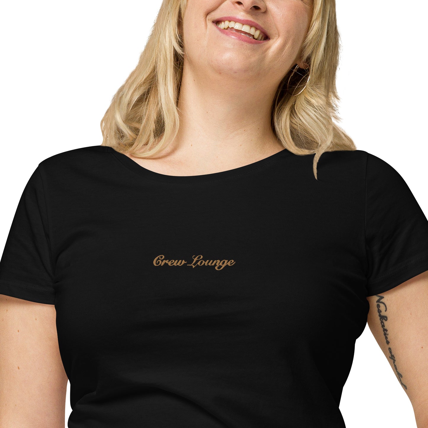 “Crew Lounge” Women’s Organic T-shirt